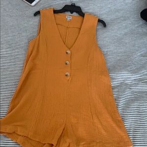 Yellow romper!